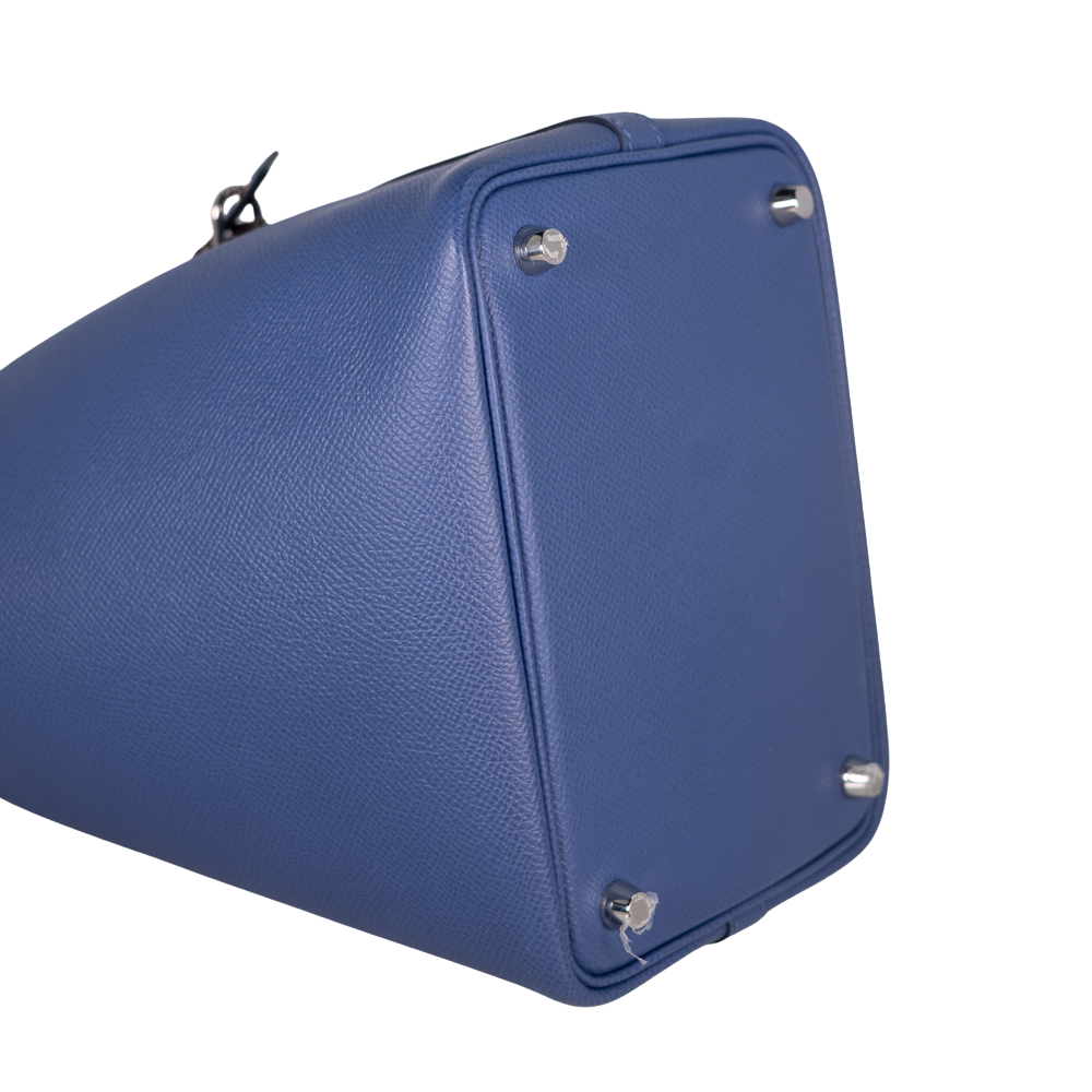 希少【HERMES】ブルー TRESSAGE PICOTIN LOCK ハンドバッグ BUYMA VINTAGE 中古 希少【HERMES】ブルー TRESSAGE PICOTIN