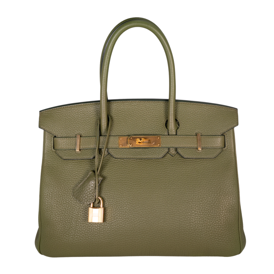 Hermes Togo Birkin 30 Vert Olive Luxury In Reach