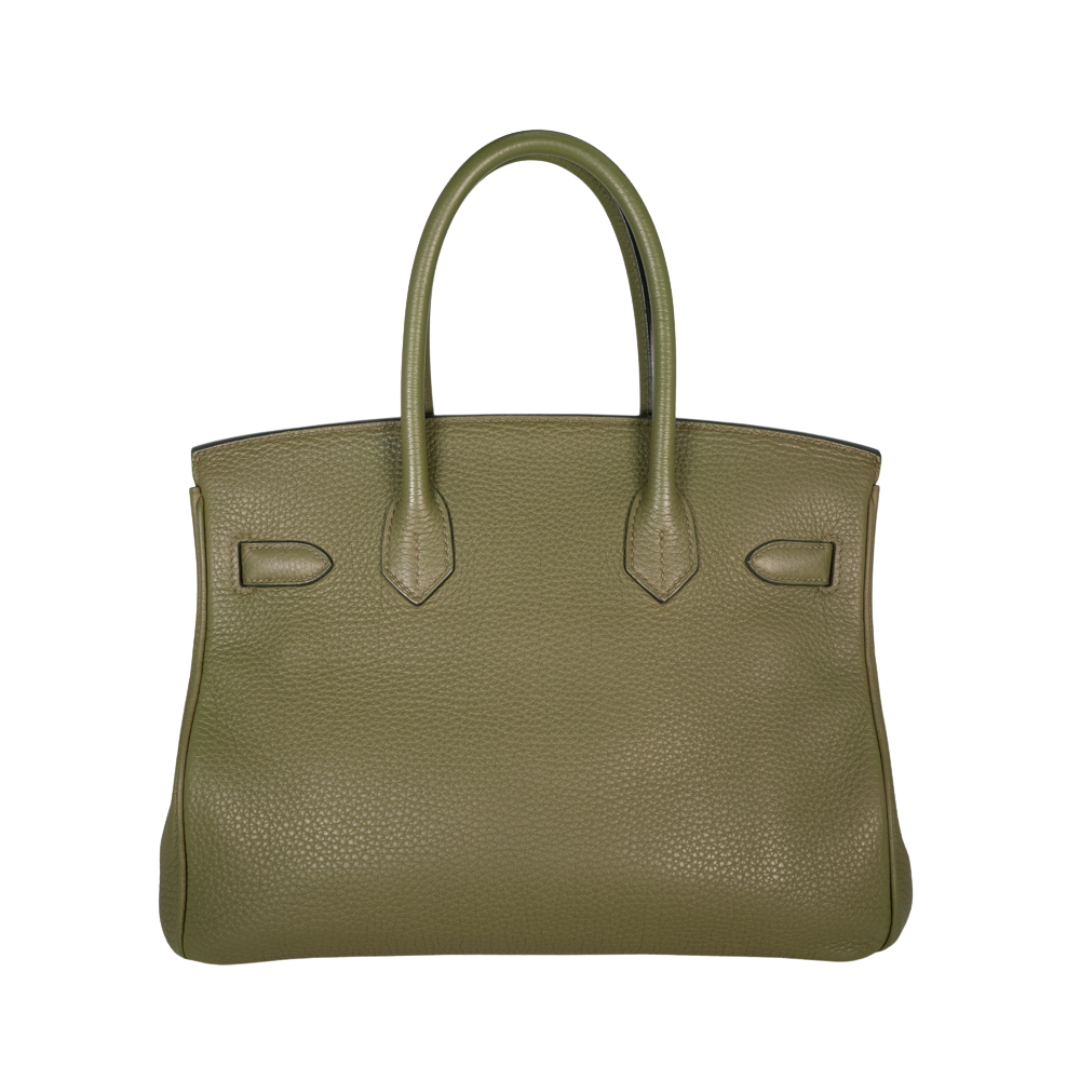 Hermes Togo Birkin 30 Vert Olive Luxury In Reach