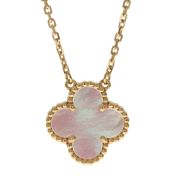 ネックレス・ペンダント × ヴィンテージ(中古) VAN CLEEF & ARPELS VINTAGE ALHAMBRA PENDANT NECKLACE RR2777 Van Cleef & Arpels Vintage Alhambra Necklace with Pendant